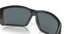 Profile View of Costa Del Mar Tuna Alley Unisex Sunglasses Black/Polarized Blue Mirror 580P 62mm Alternate 1