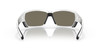Front View of Costa Del Mar Tuna Alley Unisex Sunglasses White/Polarized Blue Mirror 580G 62mm Alternate 1