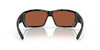 Front View of Costa Tuna Alley Sunglasses in Gray Tiger Shark/Polarized Green Mirror 580G 62mm Alternate 1