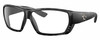 Profile View of Costa Del Mar Tuna Alley Designer Reading Eye Glasses in Matte Gray Black Tiger Shark Unisex Rectangular Full Rim Acetate 62 mm