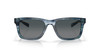 Front View of Costa Del Mar Tybee Unisex Sunglass Blue Teal/Polarized Gray Gradient 580G 55 mm
