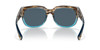 Front View of Costa Del Mar Waterwoman II Cateye Sunglass Brown Wahoo/Polarized Gray 580P 58mm Alternate 1