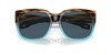 Close Up View of Costa Del Mar Waterwoman II Cateye Sunglass Brown Wahoo/Polarized Gray 580P 58mm