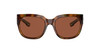 Side View of Costa Del Mar Waterwoman Cateye Sunglasses Brown Teal/Polarized Copper 580P 55mm Alternate 1