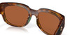 Profile View of Costa Del Mar Waterwoman Cat Eye Sunglass Brown/Polarized Green Mirror 580P 55mm Alternate 1