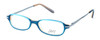 Calabria Viv Kids Zaps 12 Designer Eyeglasses in Blue :: Custom Left & Right Lens