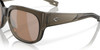 Top View of Costa Waterwoman Cat Eye Sunglass Taupe/Polarized Copper Silver Mirror 580G 55mm