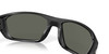 Profile View of Costa Del Mar Whitetip Pro Unisex Sunglass Black/Polarized Gray 580G GLASS 57 mm Alternate 1
