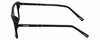 Side View of Chopard VCH313-0703 Men's Designer Reading Glasses Black Carbon Fiber/Wood 53 mm