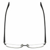Top View of Chopard 23KT Gold Plated VCHD83-0531 Men Reading Glasses Black Carbon Fiber 57mm