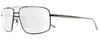 Profile View of Chopard SCHF21M-568P Titanium Mens Prescription Glasses Gunmetal 60mm Rx-BIFOCAL