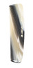 3rd Image of Speert#40 Mazzucchelli Acetate Designer Hair Comb Women/Men Tan Grey Horn Marble