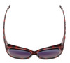 Top View of JP Jonathan Paul Beverly Fitovers Sunglasses Crystal Red Tortoise&Polarized Grey