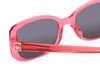 Close Up View of Kate Spade DIONNA-035J Womens Designer Butterfly Sunglasses Crystal Pink/Grey 52