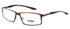 Bollé Designer Eyeglasses Trocadero in Espresso & Dark Tortoise :: Custom Left & Right Lens
