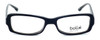 Bollé Bastia Designer Eyeglasses in Shiny Black Grey :: Custom Left & Right Lens