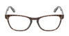 Front View of QUAY Australia Hardwire Mini Cat Eye Blue Light Reading Glasses in Tortoise 51mm