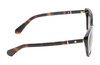 Side View of Kate Spade SHERYLYN Cat Eye Sunglasses Black Tortoise Havana/Brown Gradient 54mm
