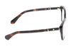 Side View of Kate Spade SHERYLYN Designer Progressive Lens Blue Light Blocking Eyeglasses in Gloss Black Amber Brown Tortoise Havana Ladies Cat Eye Full Rim Acetate 54 mm