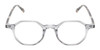 Front View of Reptile Softshell Unisex Reading Glasses Smoke Grey Crystal Tortoise Havana 45mm