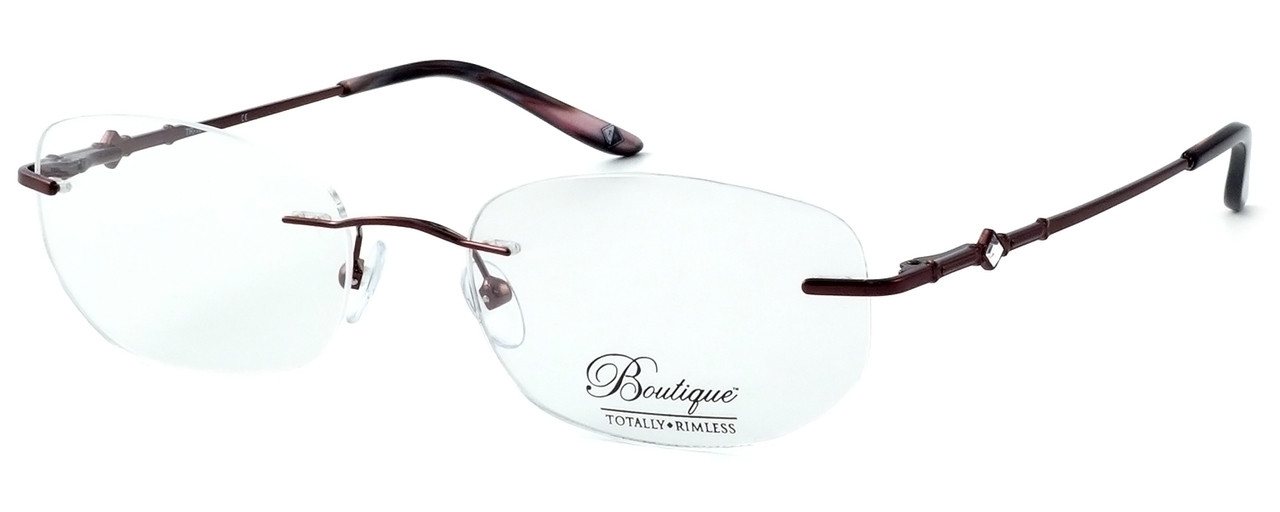 custom rimless eyeglasses