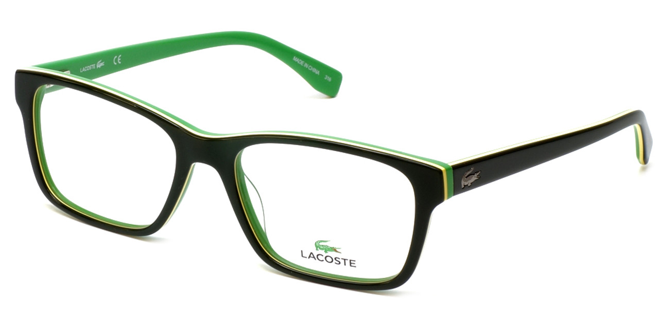 lacoste glasses green