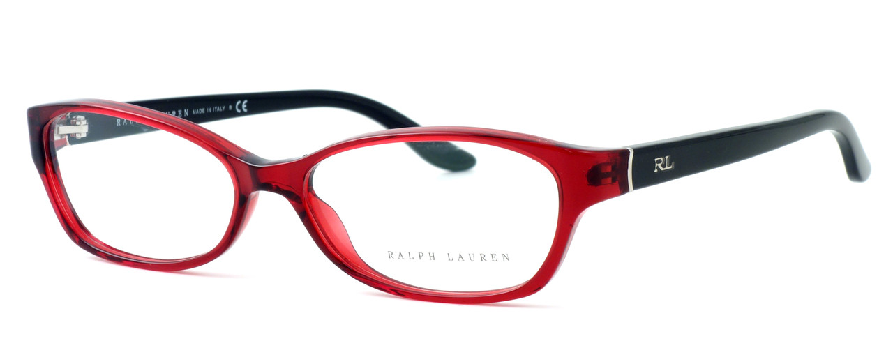 Ralph Lauren Designer Eyeglass Collection RL6068-5008 in Red Black :: Rx  Bi-Focal - Speert International