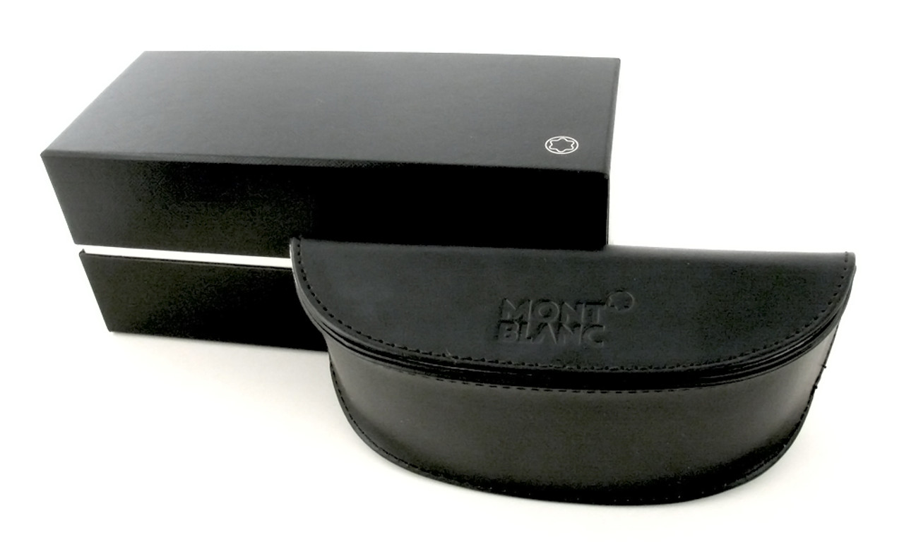 Genuine Leather Hard Eyeglass Case by Mont Blanc - Speert International