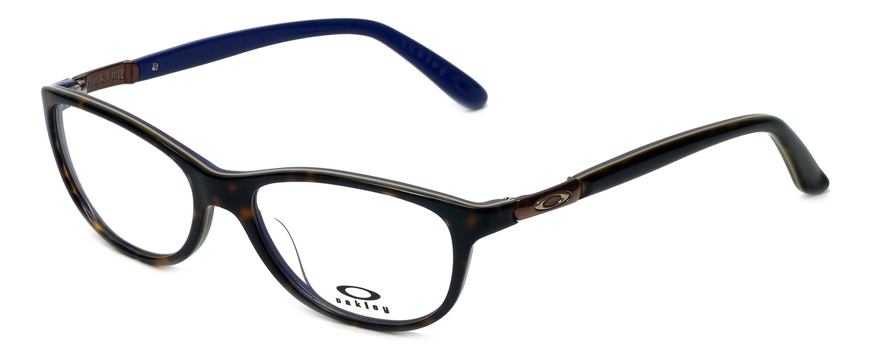 Oakley Designer Eyeglasses Downshift OX1073-0852 in Tortoise Night 52mm ::  Custom Left & Right Lens - Speert International