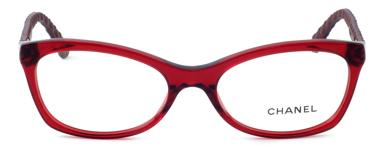 Chanel Womens Designer Reading Glasses 3287Q-730 in Red