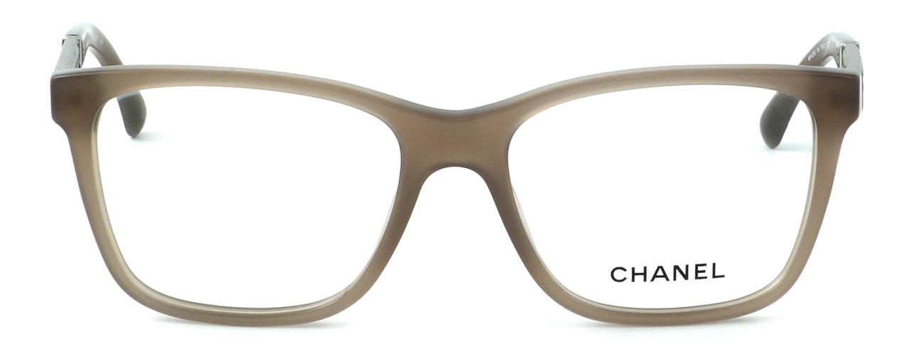 Chanel Womens Designer Reading Glasses 3302-1416 in Taupe