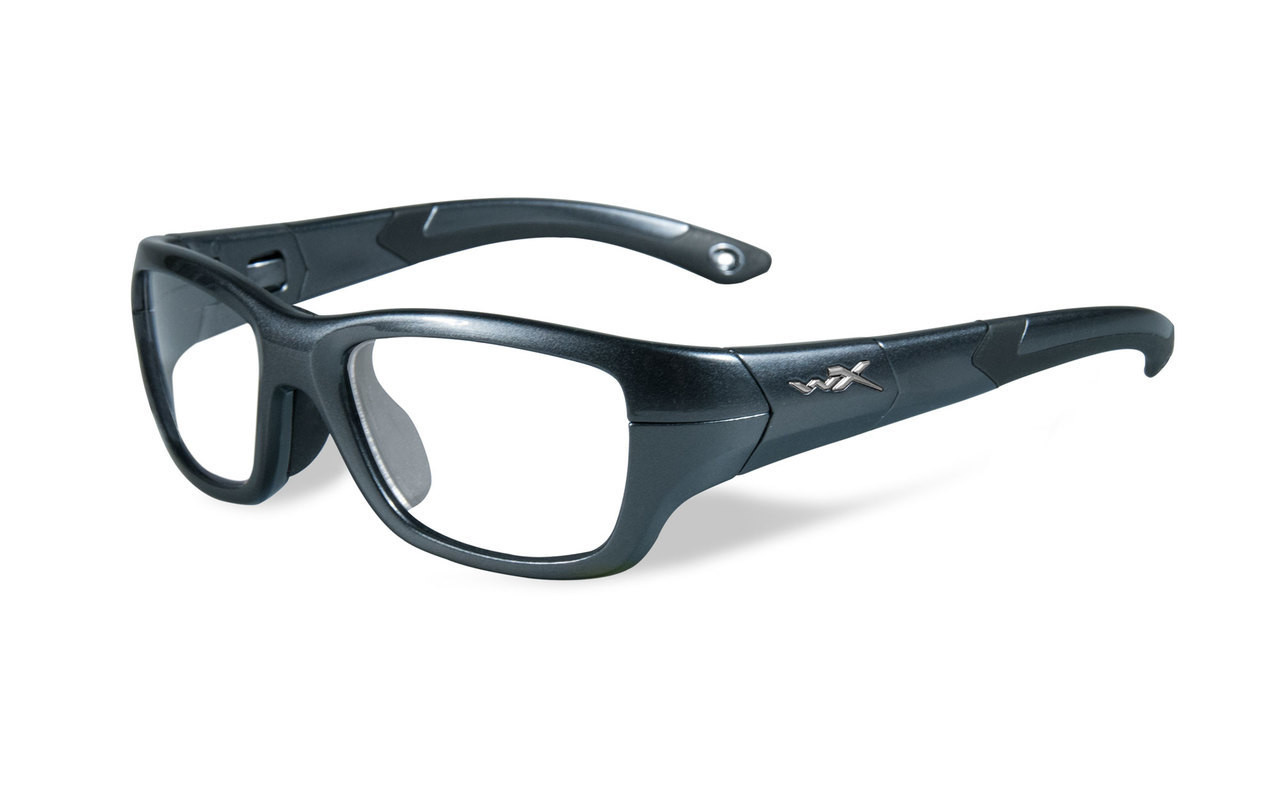 Wiley-X Youth Force Series 'Flash' in Graphite Black Safety