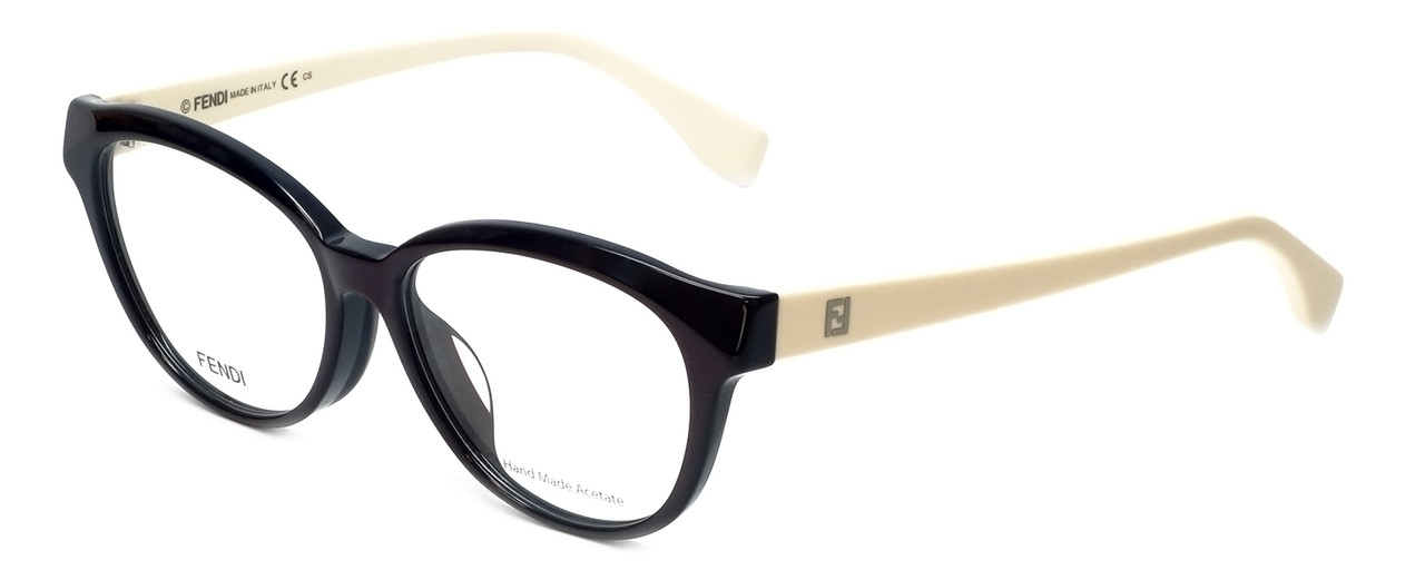 Fendi Designer Eyeglasses FF0044F-MGX in Burgundy Cream 53mm :: Custom Left  & Right Lens - Speert International