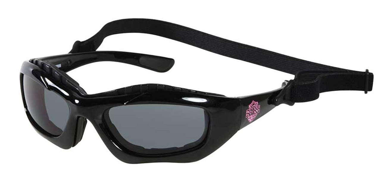 HARLEY-DAVIDSON サングラス HDS 115 BLK-3 Harley-Davidson Designer Sunglasses HDS-PK01-BLK3 in Black with