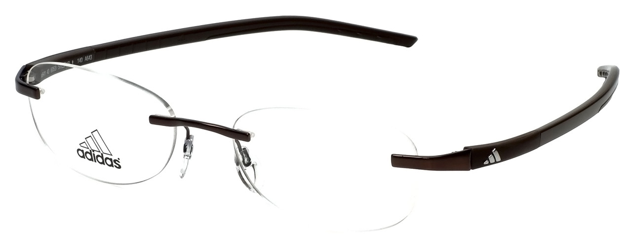 adidas rimless glasses