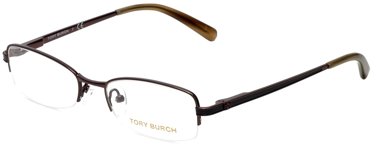 Tory Burch Designer Eyeglasses TY1022-165 in Cocoa 49mm :: Custom Left &  Right Lens - Speert International