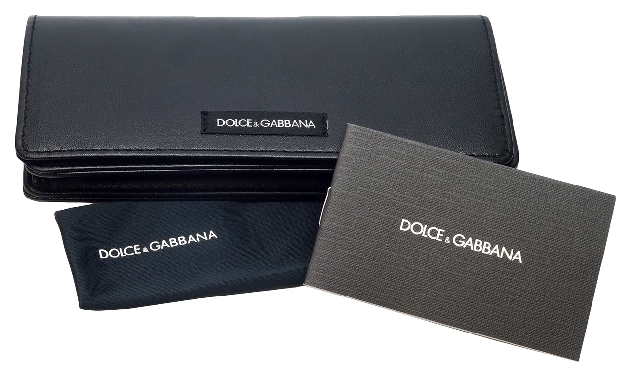 dolce and gabbana eyeglasses case