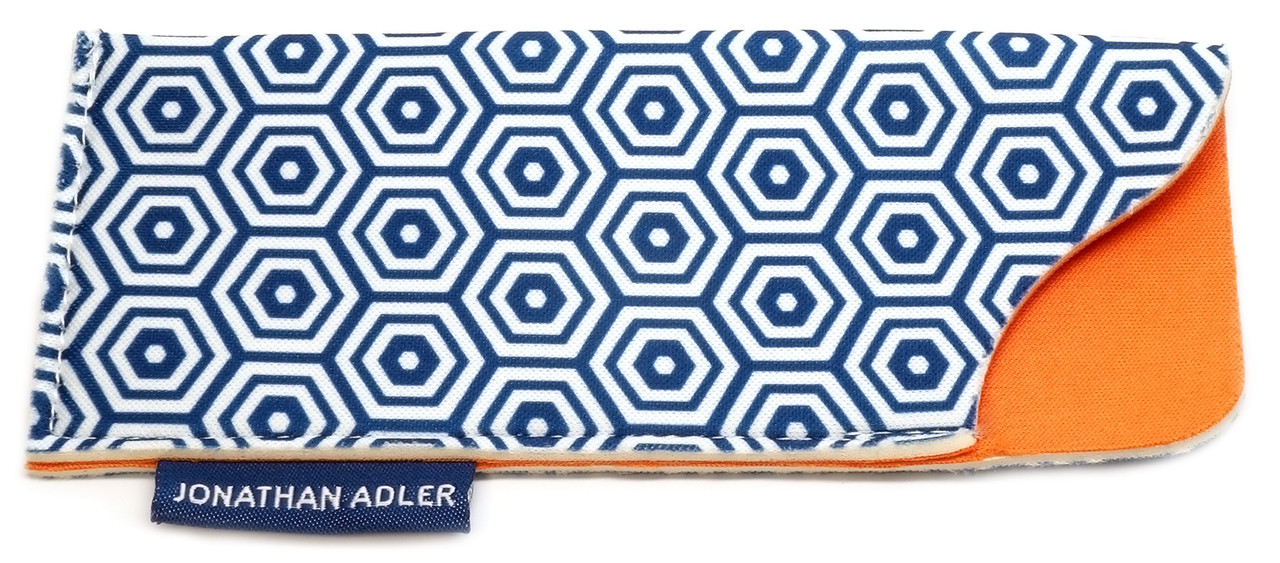 Jonathan Adler Designer Eyeglasses JA506-Black in Black 51mm :: Progressive