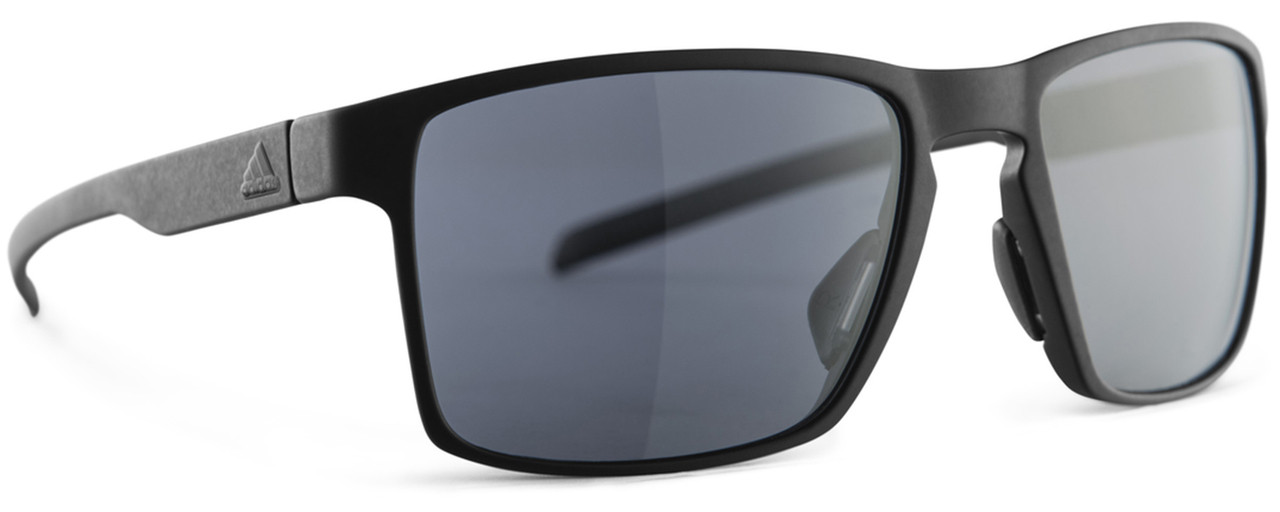 Adidas Designer Sunglasses Wayfinder in Black & Grey Lens - International