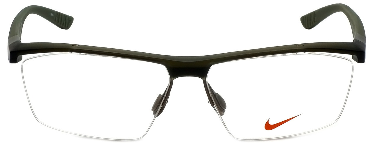 Nike Designer Eyeglasses Nike-7076-220 in Mt Cry Cargo Khaki 57mm :: Rx  Single Vision - Speert International