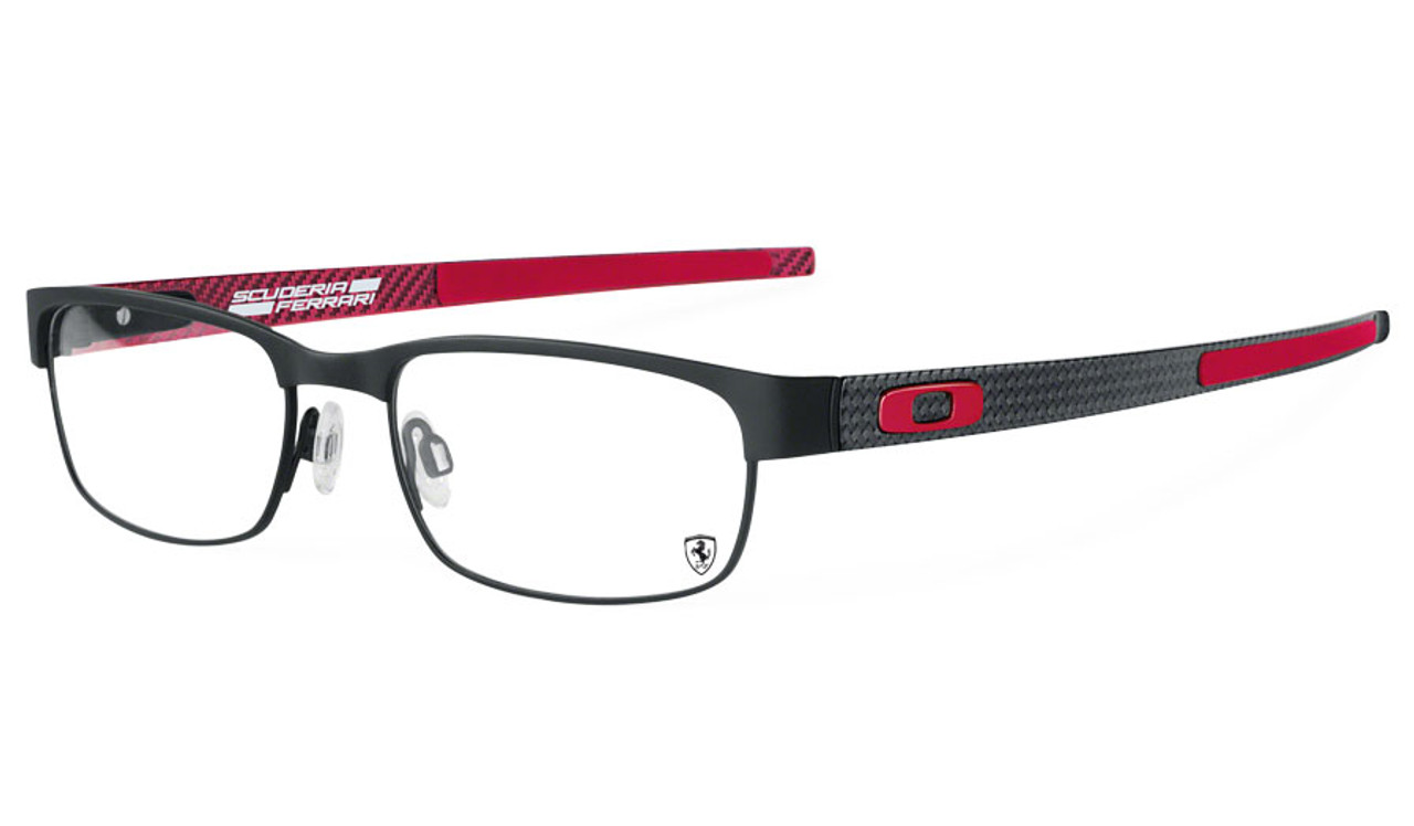 Oakley Optical Eyeglass Collection Scuderia Ferrari 5079 in Red & Black  Carbon P - Speert International