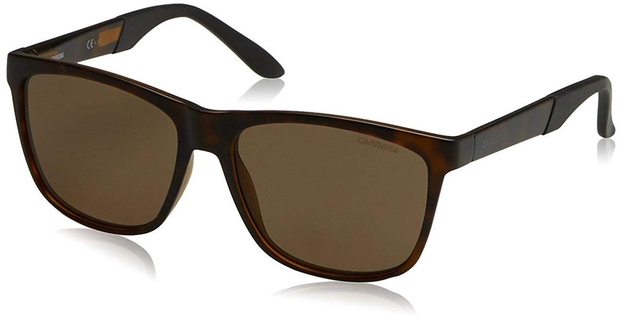 Carrera Designer Polarized Sunglasses CA8022-0DWJ in Havana with Amber  Lenses - Speert International