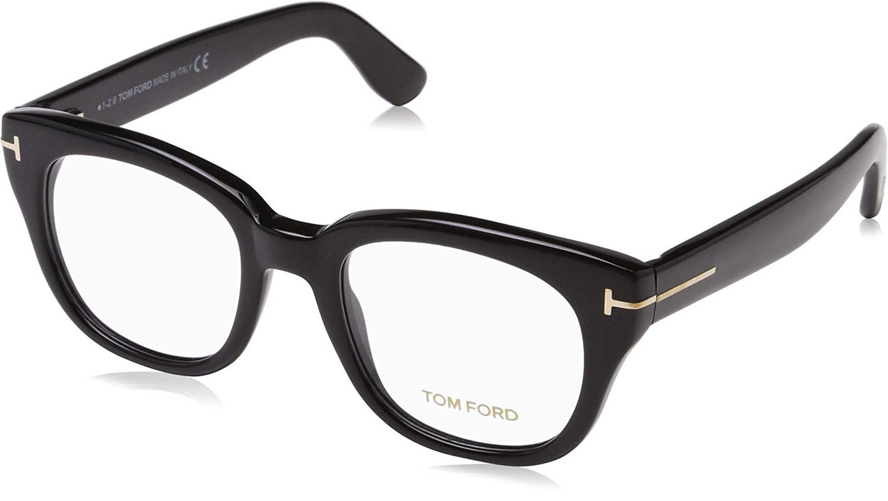 Tom Ford Designer Eyeglasses TF5473-001 in Black 49mm :: Rx Single Vision