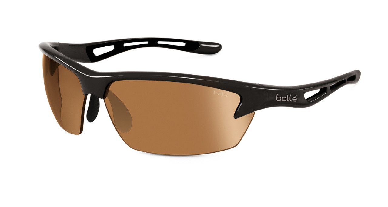 Bollé Golf Sunglasses: Bolt in Shiny Black with Modulator V3 Golf