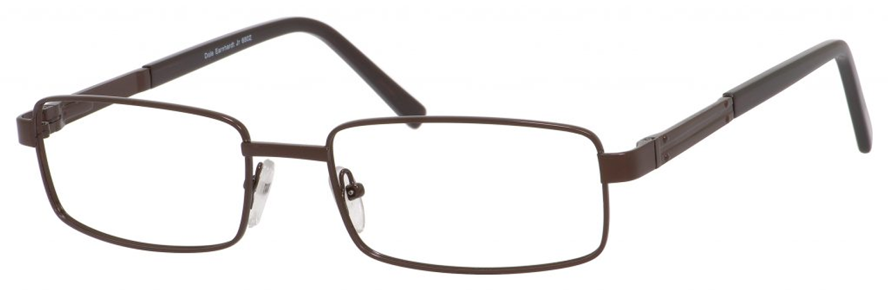 Dale Earnhardt Jr Eyeglasses Dale Jr 6802 in Matte Brown Frames