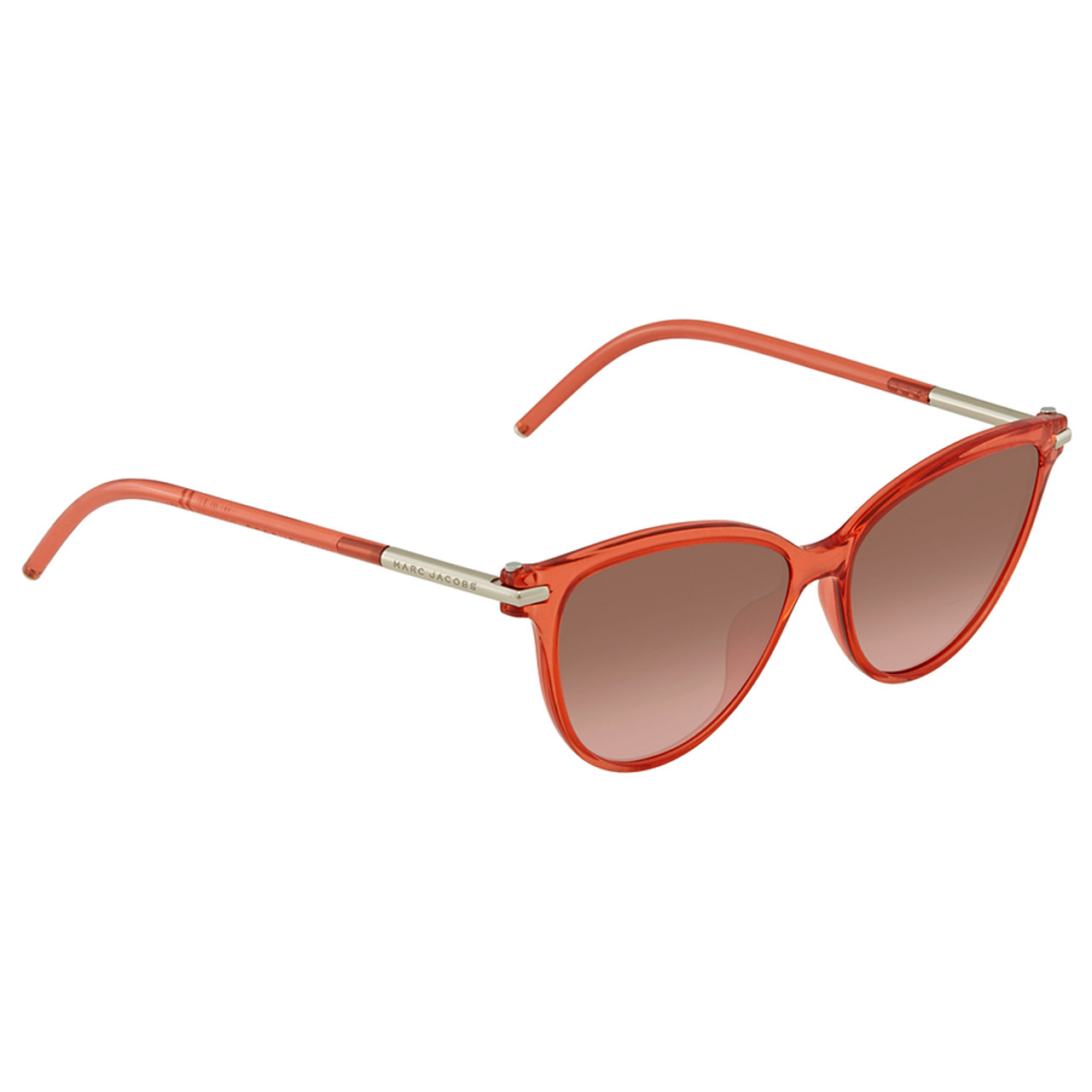 Marc Jacobs Designer Sunglasses Red Coral/Brown Gradient - Speert International