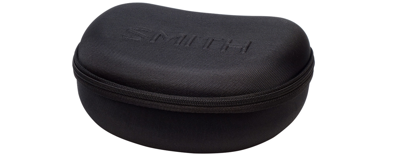 Smith Optics Black Ballistic Zipper Case Soft Foam Sunglasses & Replacement  Lens