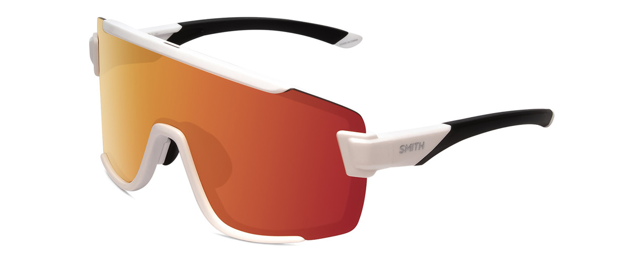 Smith Wildcat Sunglasses White/ChromaPop Red Mirror - Speert