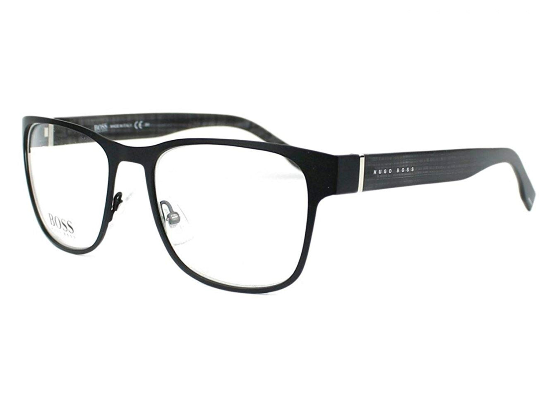 Hugo Boss Designer Reading Glasses BO0798-0QMM in Matte Black 53mm ...