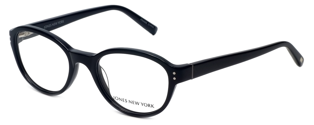 Jones New York Designer Reading Glasses J752 in Black 49mm Speert